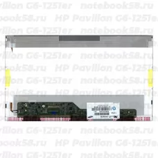Матрица для ноутбука HP Pavilion G6-1251er (1366x768 HD) TN, 40pin, Глянцевая