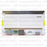 Матрица для ноутбука HP Pavilion G6-2043 (1366x768 HD) TN, 40pin, Глянцевая