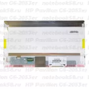 Матрица для ноутбука HP Pavilion G6-2053er (1366x768 HD) TN, 40pin, Глянцевая