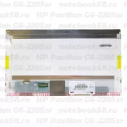 Матрица для ноутбука HP Pavilion G6-2205sr (1366x768 HD) TN, 40pin, Глянцевая