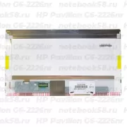 Матрица для ноутбука HP Pavilion G6-2226nr (1366x768 HD) TN, 40pin, Глянцевая