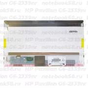 Матрица для ноутбука HP Pavilion G6-2339nr (1366x768 HD) TN, 40pin, Глянцевая