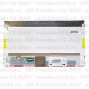 Матрица для ноутбука HP Pavilion G6-1b60 (1366x768 HD) TN, 40pin, Глянцевая