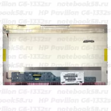Матрица для ноутбука HP Pavilion G6-1332sr (1366x768 HD) TN, 40pin, Глянцевая