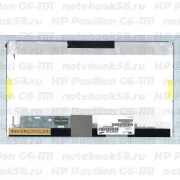 Матрица для ноутбука HP Pavilion G6-1111 (1366x768 HD) TN, 40pin, Матовая