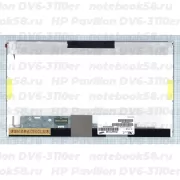 Матрица для ноутбука HP Pavilion DV6-3110er (1366x768 HD) TN, 40pin, Матовая