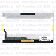 Матрица для ноутбука HP Pavilion G6-2178 (1366x768 HD) TN, 40pin, Глянцевая