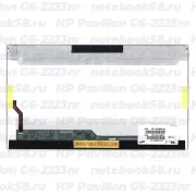 Матрица для ноутбука HP Pavilion G6-2223nr (1366x768 HD) TN, 40pin, Глянцевая