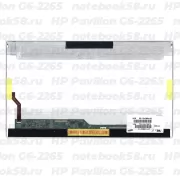 Матрица для ноутбука HP Pavilion G6-2265 (1366x768 HD) TN, 40pin, Глянцевая