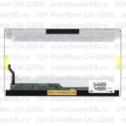 Матрица для ноутбука HP Pavilion G6-2266 (1366x768 HD) TN, 40pin, Глянцевая