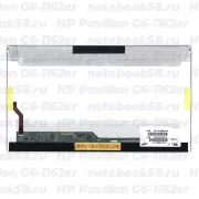 Матрица для ноутбука HP Pavilion G6-1162er (1366x768 HD) TN, 40pin, Глянцевая