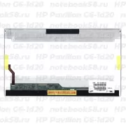 Матрица для ноутбука HP Pavilion G6-1d20 (1366x768 HD) TN, 40pin, Глянцевая
