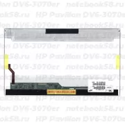 Матрица для ноутбука HP Pavilion DV6-3070er (1366x768 HD) TN, 40pin, Глянцевая