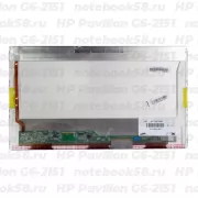 Матрица для ноутбука HP Pavilion G6-2151 (1366x768 HD) TN, 40pin, Глянцевая