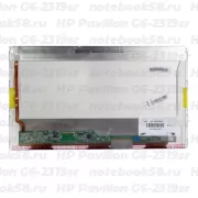 Матрица для ноутбука HP Pavilion G6-2319sr (1366x768 HD) TN, 40pin, Глянцевая