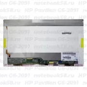 Матрица для ноутбука HP Pavilion G6-2091 (1366x768 HD) TN, 40pin, Глянцевая