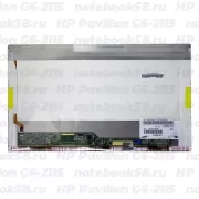 Матрица для ноутбука HP Pavilion G6-2115 (1366x768 HD) TN, 40pin, Глянцевая