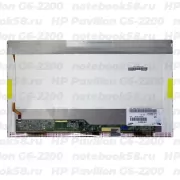 Матрица для ноутбука HP Pavilion G6-2200 (1366x768 HD) TN, 40pin, Глянцевая