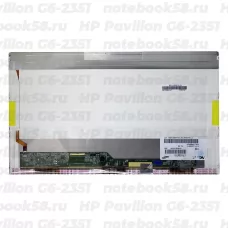 Матрица для ноутбука HP Pavilion G6-2351 (1366x768 HD) TN, 40pin, Глянцевая