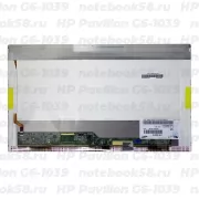 Матрица для ноутбука HP Pavilion G6-1039 (1366x768 HD) TN, 40pin, Глянцевая