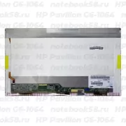 Матрица для ноутбука HP Pavilion G6-1064 (1366x768 HD) TN, 40pin, Глянцевая