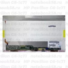 Матрица для ноутбука HP Pavilion G6-1c71 (1366x768 HD) TN, 40pin, Глянцевая