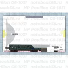 Матрица для ноутбука HP Pavilion G6-1031 (1366x768 HD) TN, 40pin, Матовая