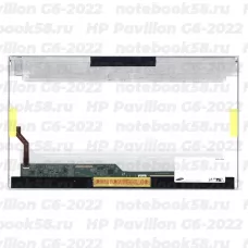 Матрица для ноутбука HP Pavilion G6-2022 (1366x768 HD) TN, 40pin, Глянцевая