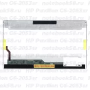 Матрица для ноутбука HP Pavilion G6-2053sr (1366x768 HD) TN, 40pin, Глянцевая