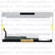 Матрица для ноутбука HP Pavilion G6-2200sr (1366x768 HD) TN, 40pin, Глянцевая