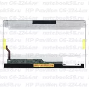 Матрица для ноутбука HP Pavilion G6-2244nr (1366x768 HD) TN, 40pin, Глянцевая