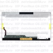 Матрица для ноутбука HP Pavilion G6-2270 (1366x768 HD) TN, 40pin, Глянцевая