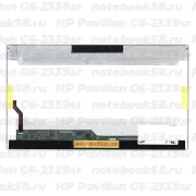 Матрица для ноутбука HP Pavilion G6-2339sr (1366x768 HD) TN, 40pin, Глянцевая