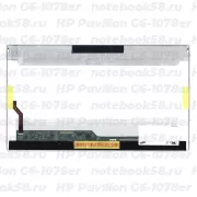 Матрица для ноутбука HP Pavilion G6-1078er (1366x768 HD) TN, 40pin, Глянцевая