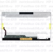 Матрица для ноутбука HP Pavilion G6-1311 (1366x768 HD) TN, 40pin, Глянцевая