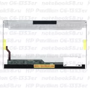 Матрица для ноутбука HP Pavilion G6-1353er (1366x768 HD) TN, 40pin, Глянцевая