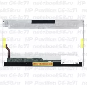 Матрица для ноутбука HP Pavilion G6-1c71 (1366x768 HD) TN, 40pin, Глянцевая