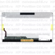 Матрица для ноутбука HP Pavilion G6-1d00 (1366x768 HD) TN, 40pin, Глянцевая