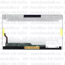 Матрица для ноутбука HP Pavilion G6-1d34 (1366x768 HD) TN, 40pin, Глянцевая