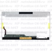 Матрица для ноутбука HP Pavilion G6-1d67 (1366x768 HD) TN, 40pin, Глянцевая