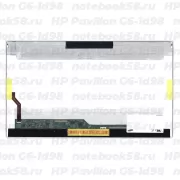 Матрица для ноутбука HP Pavilion G6-1d98 (1366x768 HD) TN, 40pin, Глянцевая