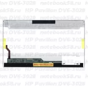 Матрица для ноутбука HP Pavilion DV6-3028 (1366x768 HD) TN, 40pin, Глянцевая