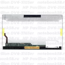 Матрица для ноутбука HP Pavilion DV6-3103er (1366x768 HD) TN, 40pin, Глянцевая