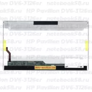 Матрица для ноутбука HP Pavilion DV6-3126er (1366x768 HD) TN, 40pin, Глянцевая