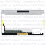 Матрица для ноутбука HP Pavilion DV6-3155sr (1366x768 HD) TN, 40pin, Глянцевая