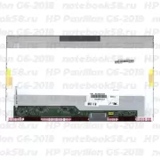 Матрица для ноутбука HP Pavilion G6-2018 (1366x768 HD) TN, 40pin, Матовая