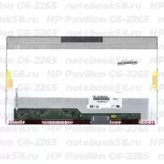 Матрица для ноутбука HP Pavilion G6-2265 (1366x768 HD) TN, 40pin, Матовая