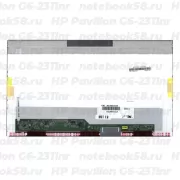 Матрица для ноутбука HP Pavilion G6-2311nr (1366x768 HD) TN, 40pin, Матовая