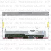 Матрица для ноутбука HP Pavilion G6-2151 (1366x768 HD) TN, 40pin, Глянцевая