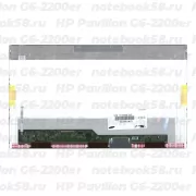 Матрица для ноутбука HP Pavilion G6-2200er (1366x768 HD) TN, 40pin, Глянцевая